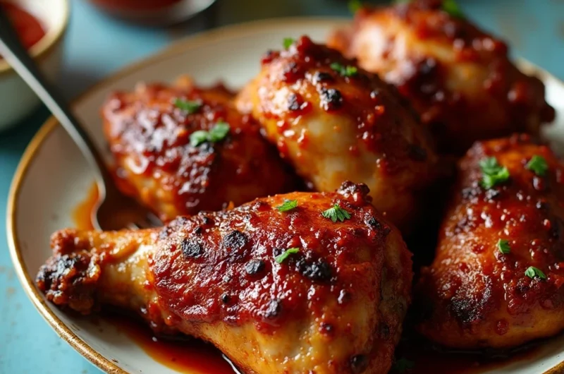 Easy Harissa Honey Chicken Recipe