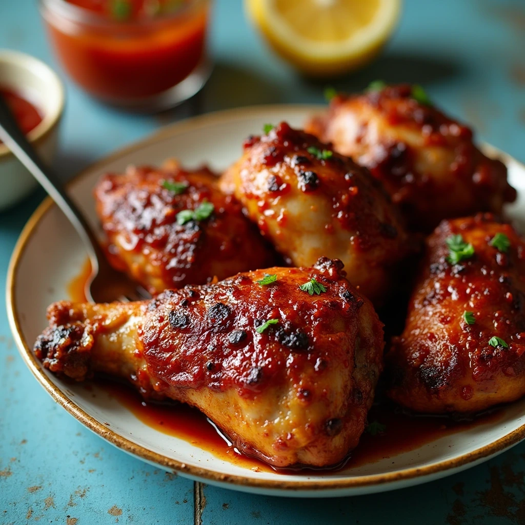 Harissa Honey Chicken